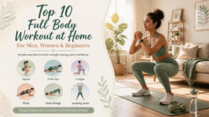 Full body workout at home for beginners