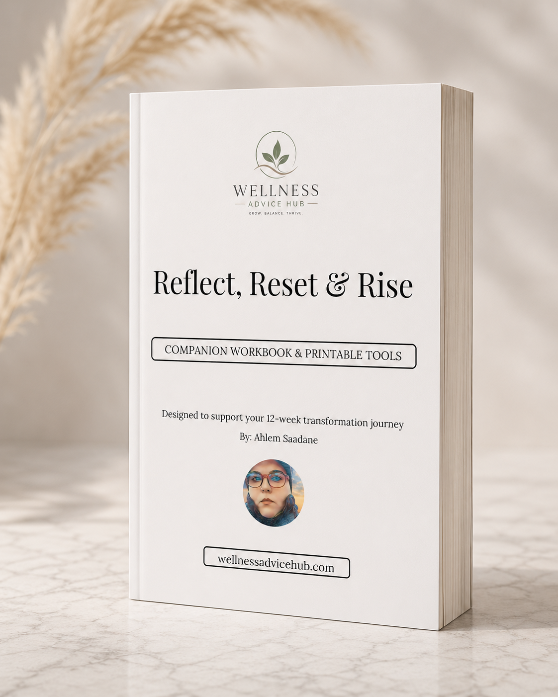 Reflect Reset and Rise Standard Printable Workbook cover