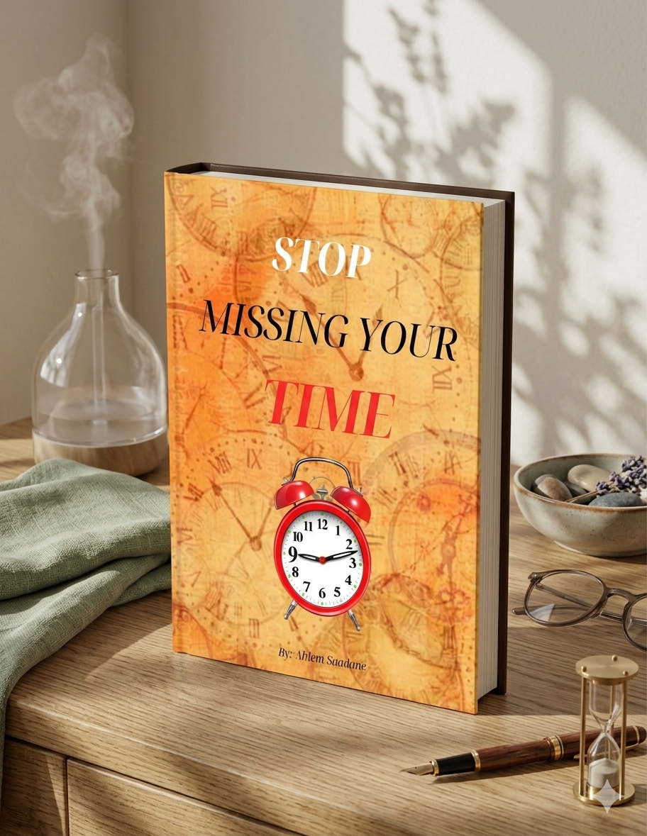 Stop Wasting Your Time book by Ahlem Saadane
