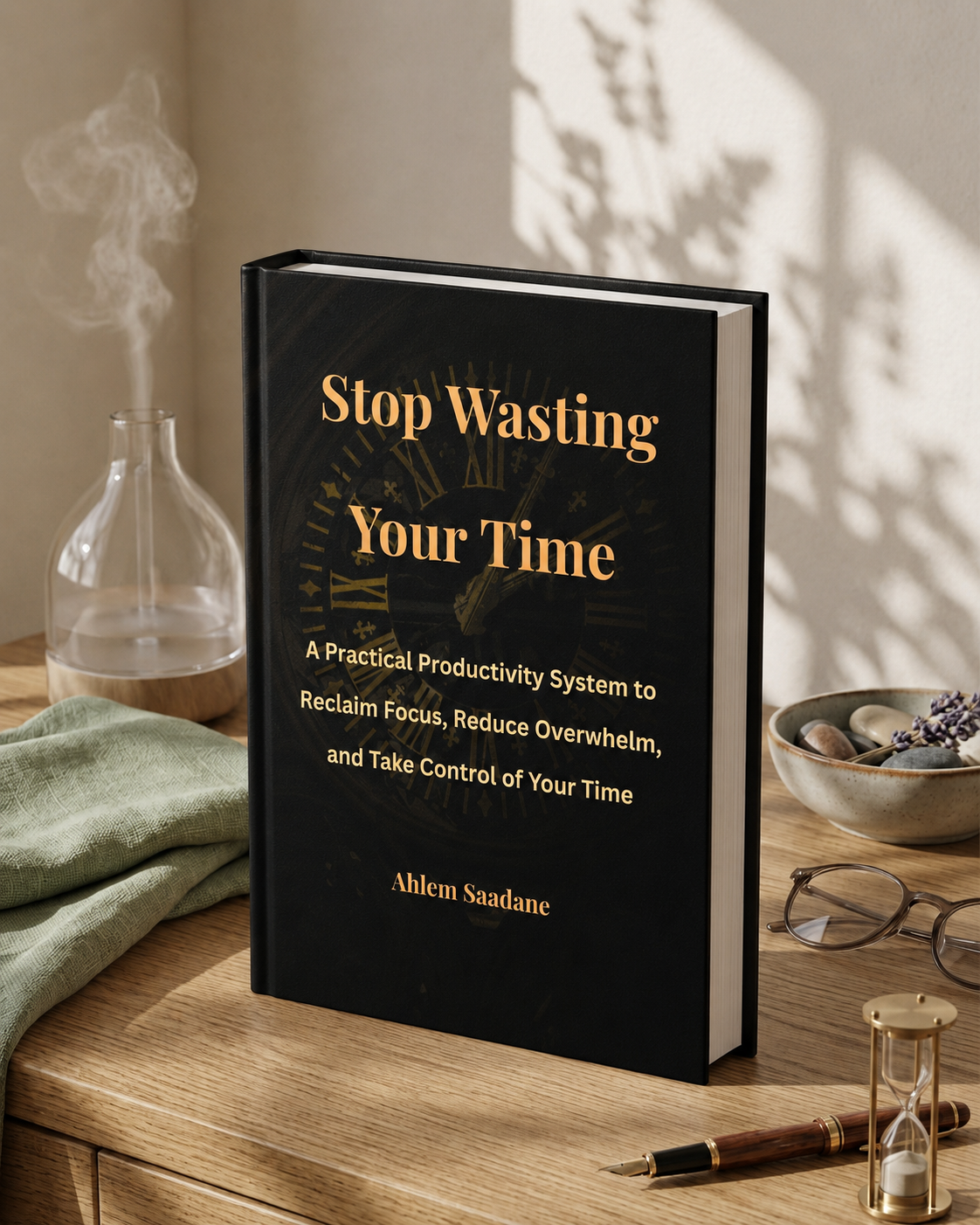 Stop Wasting Your Time book by Ahlem Saadane