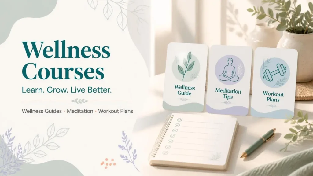 Courses and wellness learning resources from Wellness Advice Hub