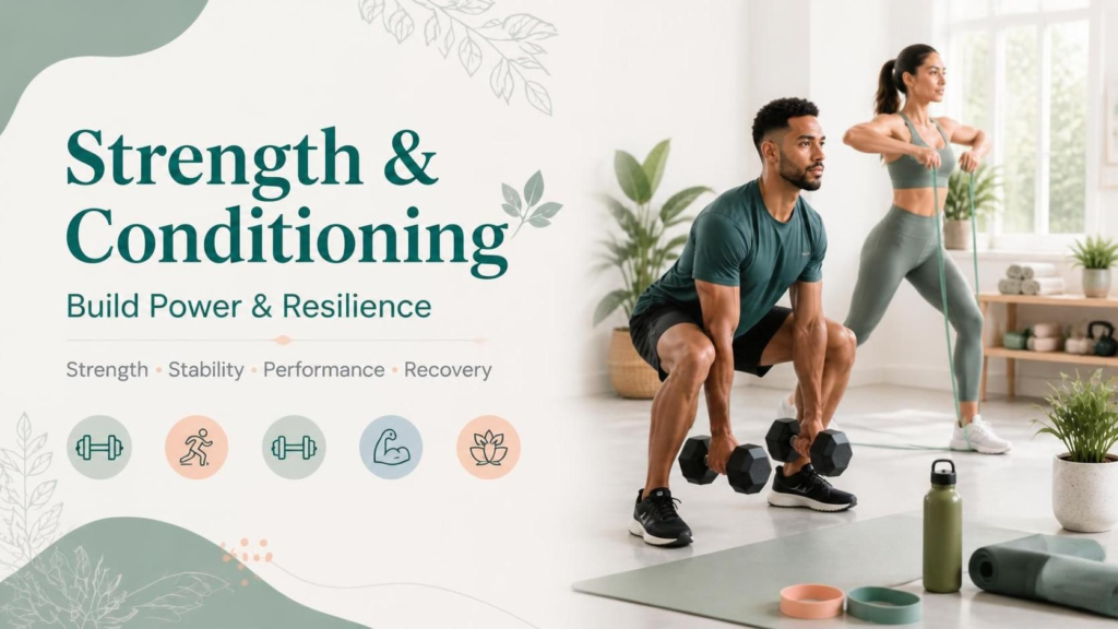 Strength and Conditioning workout guide at Wellness Advice Hub