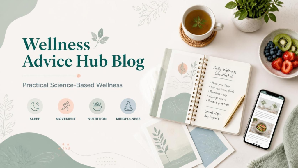 Wellness Advice Hub Blog - Comprehensive guides on fitness, nutrition, mindset, and holistic health