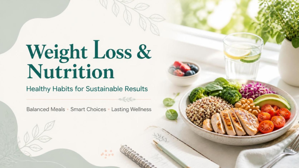 Weight loss and nutrition guide at Wellness Advice Hub