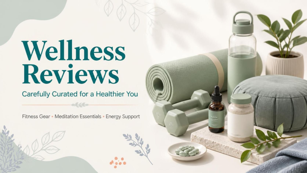 Wellness Reviews of supplements and wellness products